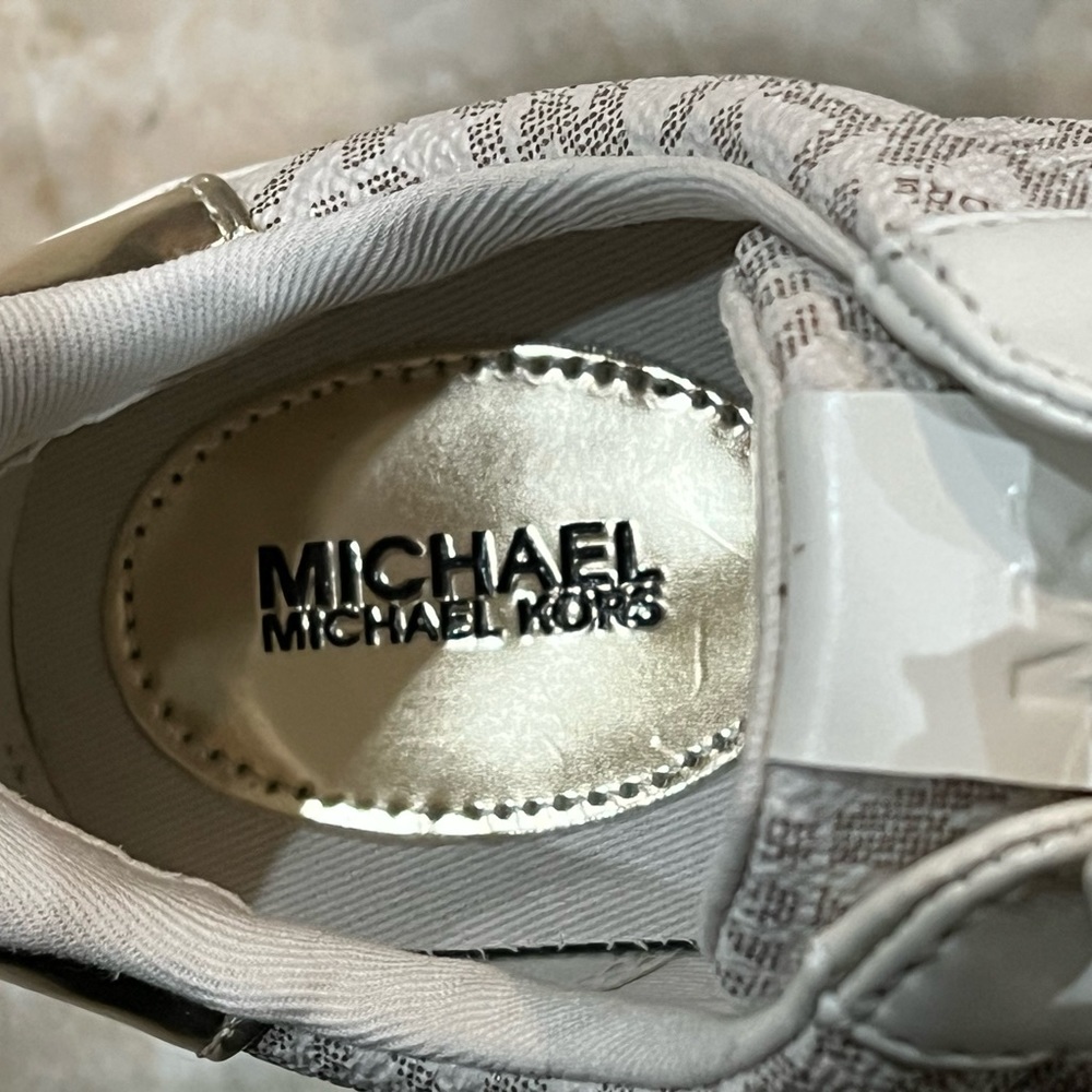 Michael Kors Women’s Monique Trainer Lace-Up Sneakers - Picture 4 of 7